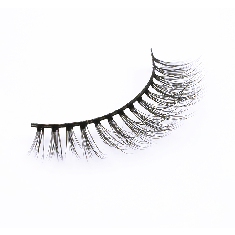 2020 USA UK New Own Brand Silk Lashes Private Label Wholesale 3D Faux Mink Eyelashes Curelty Free 3D Silk Lashes JN71
